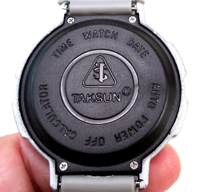 TAKSUN TS-626 Multi-Function Watch Untested (4Y) - image 6