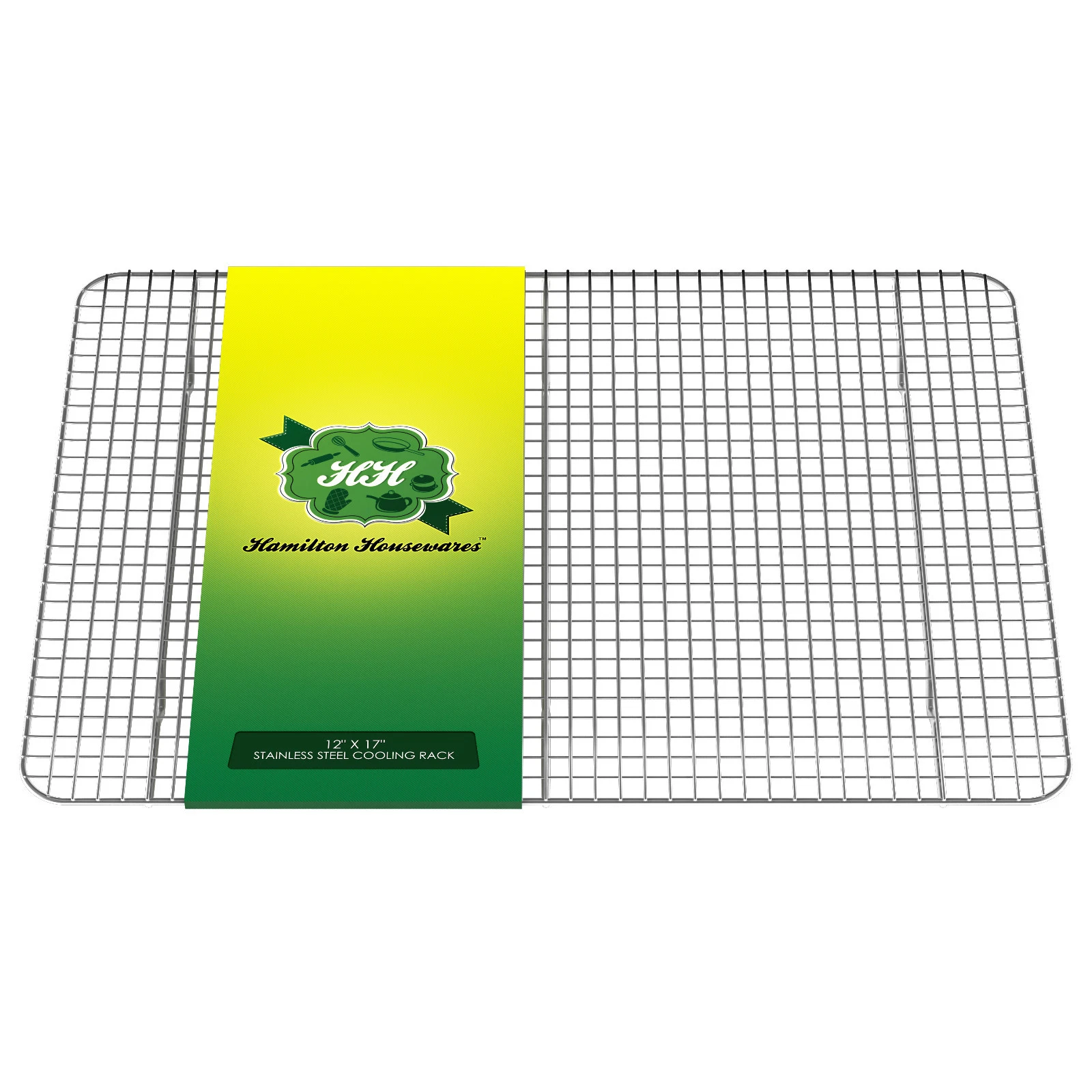 Hamilton Housewares 12" X 17" Stainless Steel Cooling Rack - Set of 2
Opens in a new window or tab
