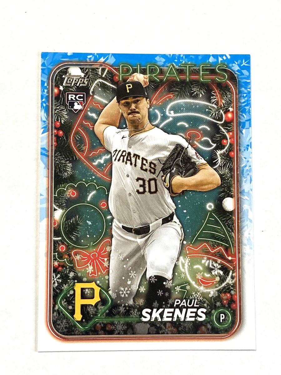 2024 Topps Holiday Paul Skenes Rookie Card #H165 Pirates | eBay
