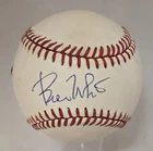 Bill White Signed Official National League Baseball Beckett Auto Yankees NL Pres
