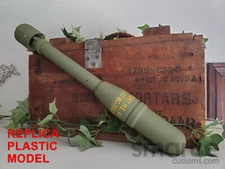 FAKE M6A3 M7A3 2.26" HEAT Bazooka Rocket Round - Plastic Replica