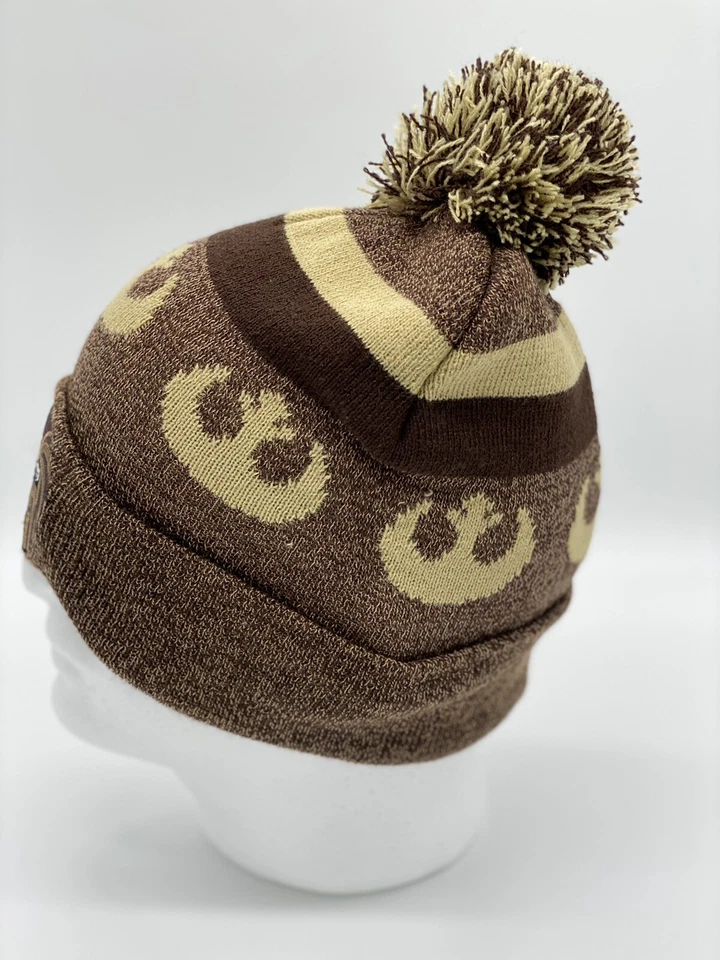 Star Wars Chewbacca Knit Beanie Hat with Pom - Image 4 of 4