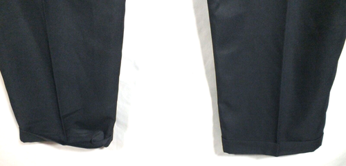 Alan Flusser Golf Pants Dark Blue Pleated Comfort Waistband 38 x 34 NWT - Picture 11 of 13
