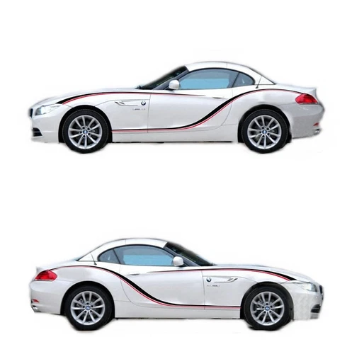 Graphics Waist Line Car Sticker For BMW Z4 Racing Stripe Side Door Decals Vinyl - Picture 6 of 8