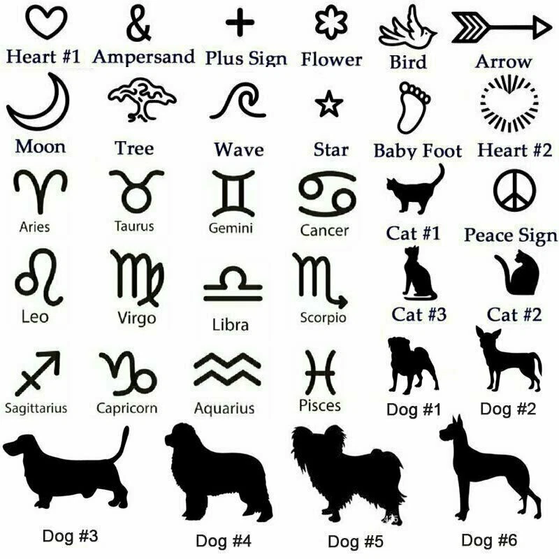 Hágalo usted mismo Collar de barra con nombre de acero inoxidable personalizado con símbolo de fecha colgante Foto 3 de 4