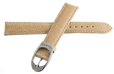 LOCMAN 16mm x 14mm Women's Beige Watch Band