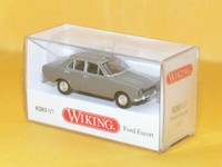 Wiking - Ford Escort - Quarzgrau - 1/87 H0 - 020307 - Neu&Ovp -
