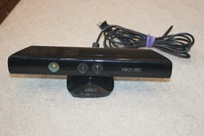 Used Microsoft Xbox 360 Kinect Connect Black Sensor Bar Model #1414