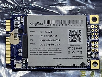 GENUINE FASTKING F9M 128GB SSD MSATA SOLID STATE DRIVE 1310MIS08-128 C3.4
