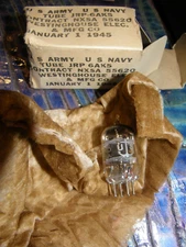 (1) Tested 1945 Westinghouse JRP-6AK5 Tube 6AK5 Army Navy  Sencore tested