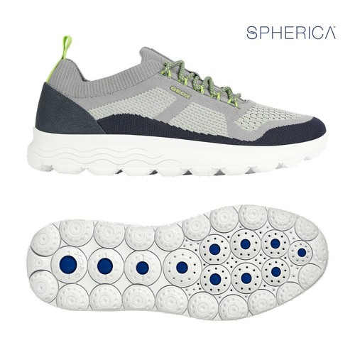 Sneaker Geox Spherica da uomo blu | Liviana Calzature