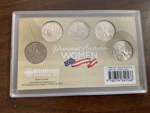 2024 American Women 5 Quarter BU Set from Mint Bags/Rolls in Whitman Case