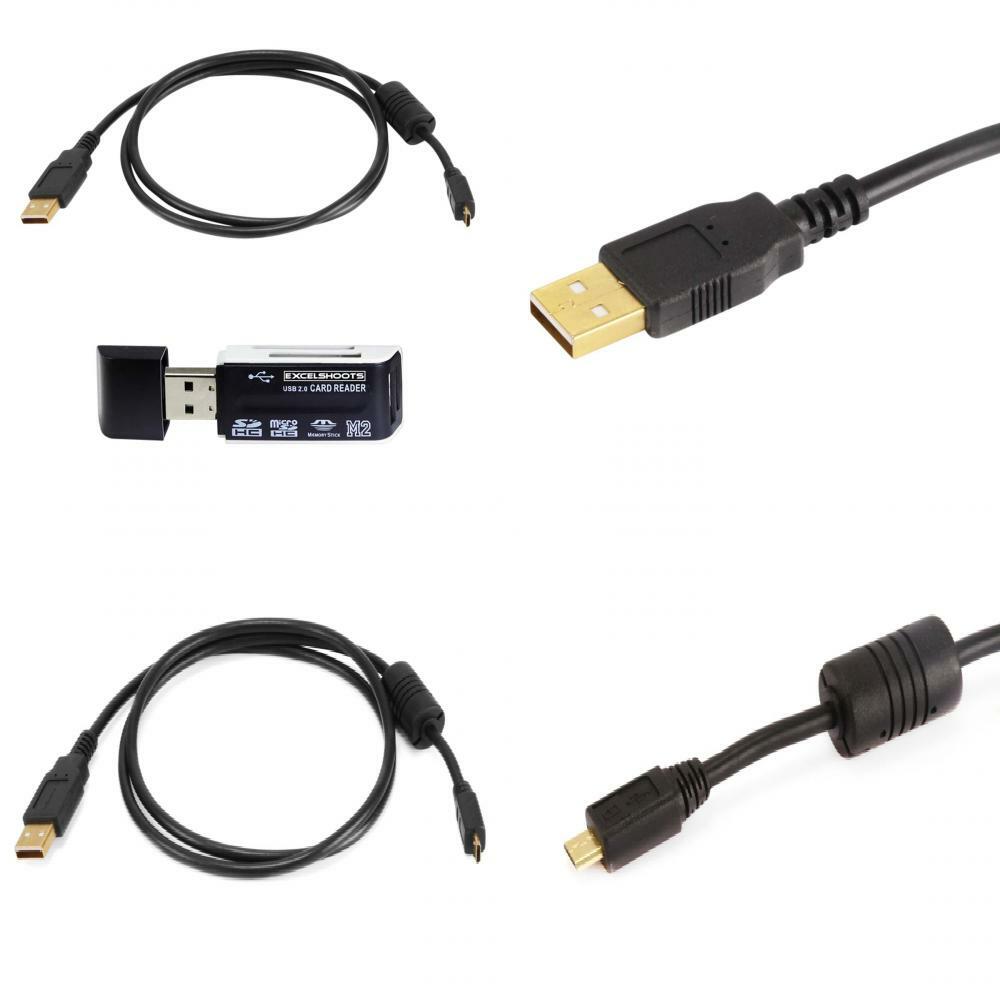 USB Cable for Nikon DSLR D5600 Camera, and Computer Cord DSLR