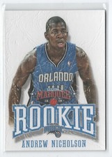 2012-13 Leather Group IV Rookies #414 Andrew Nicholson