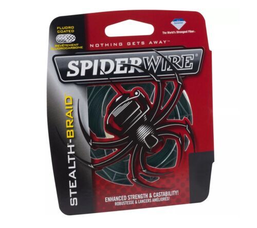Tresse Spiderwire Stealth Smooth 8 Camo - 165 Yards (150 Mètres) - Neuve