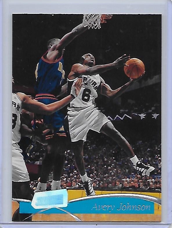 1997-98 Stadium Club Members Only base #150 AVERY JOHNSON San Antonio Spurs