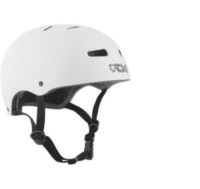 TSG  Skate/BMX Solid Color - Skateboard / Longboard / Scooter Helm white  S/M