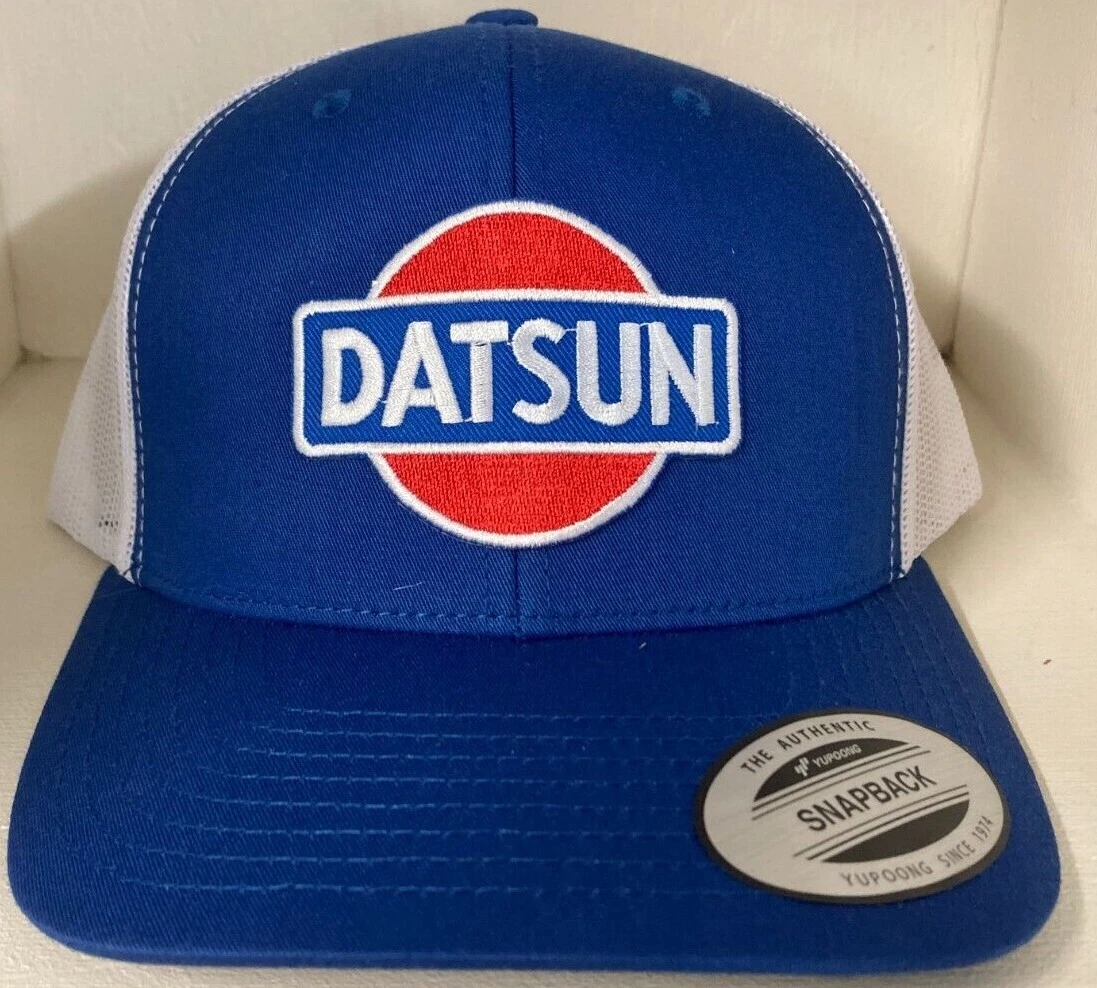 YUPOONG Datsun Logo SNAPBACK TRUCKER Hat Cap Classic New! 240z 280z Fairlady