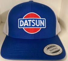 Yupoong Datsun Logo Snapback Trucker Hat Cap Classic New 240z 280z Fairlady