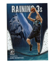 2022-23 Donruss Optic Basketball Dirk Nowitzki RAINING 3'S #19