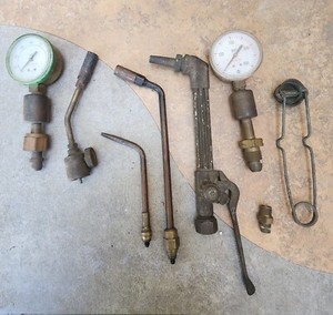 vintage craftsman torch gun Gauge Blow Torch All Brass