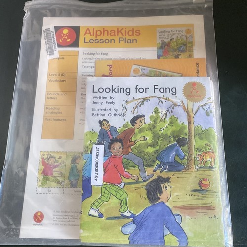 Sundance Alphakids Homeschool Unit Study Looking for Fang Kindergarten - Picture 2 of 10