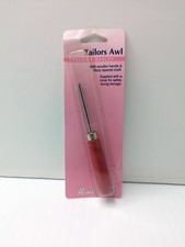 HEMLINE TAILORS AWL 6mm - WOODEN HANDLE WITH ...