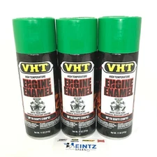 VHT SP760-3 PACK KERMIT GREEN Engine Enamel High Heat Drive Train Paint - 11 oz