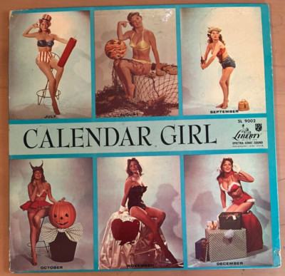 JULIE LONDON - Calendar Girl ~ LIBERTY DELUXE SERIES 9002 {nm} w