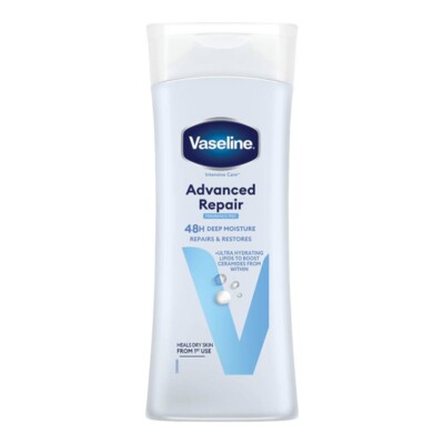 29,08 /L - Vaseline Body Lotion Advanced Repair empfindliche Haut - 3x 200ml