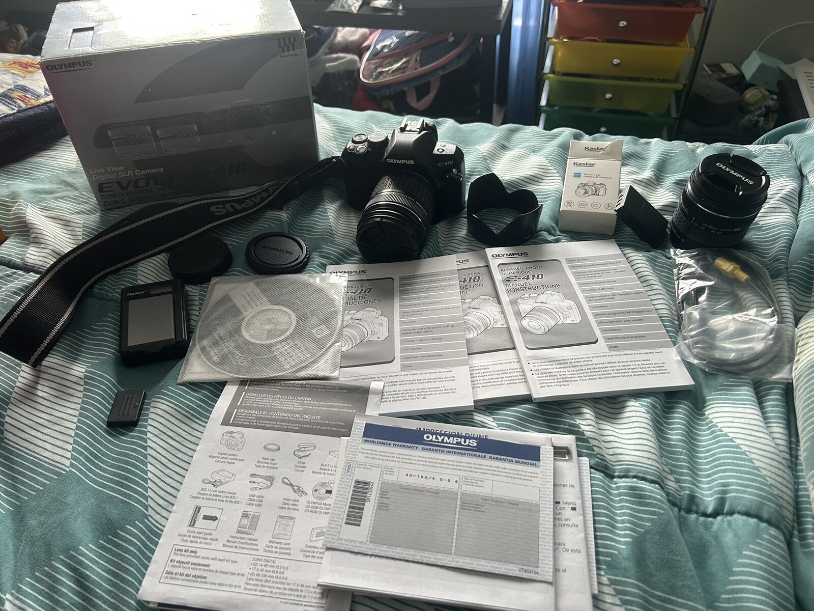 Brand New Olympus DSLR E-520 With Lenses Zuiko Digital 14-42mm F3.5-5.6