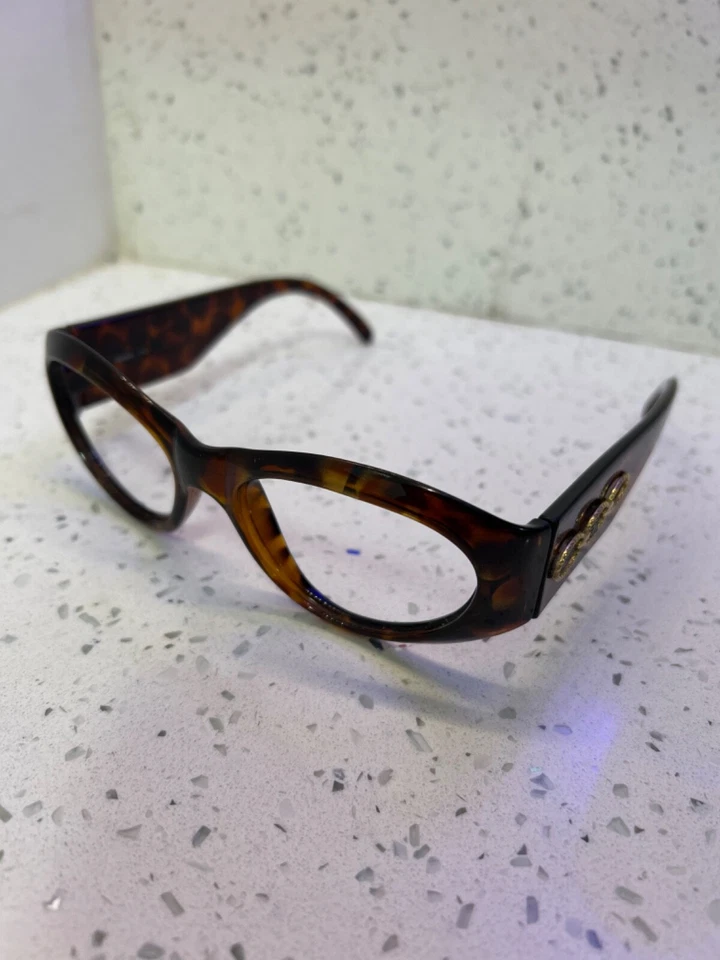 Óculos de sol Givenchy autêntico vintage anos 90 Y2K concha de tartaruga armações de óculos - Imagem 2 de 4