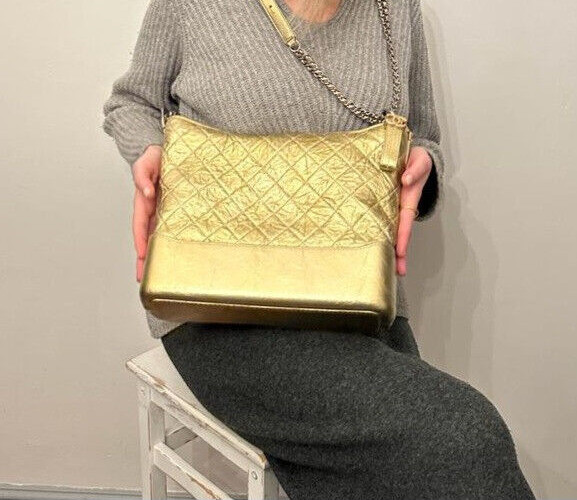 CHANEL Gabriel Hobo Large Gold handbag