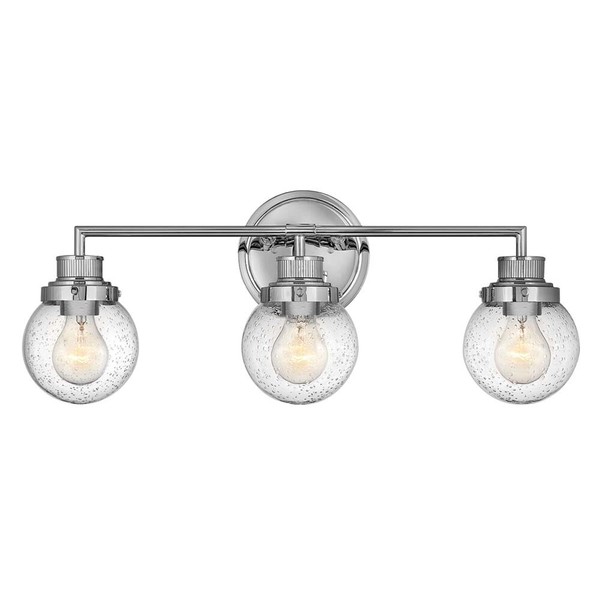 Wandlampe Wandleuchte Badezimmerleuchte Chrome Stahl Glas IP44 Spiegellampe-image