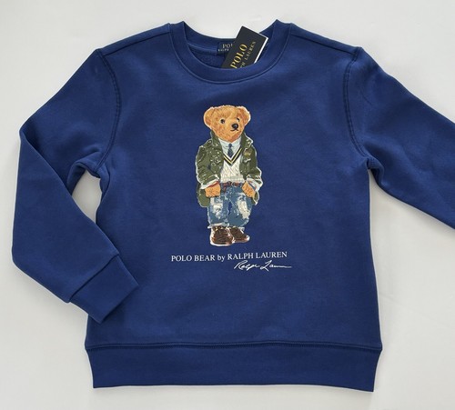 NWT, Boys POLO RALPH LAUREN Set of 2. Polo Bear Sweatshirt + T-Shirt. L(14-16) - Picture 2 of 3