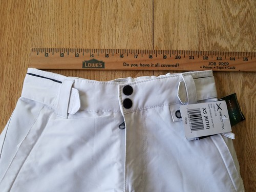 Arctix Kids Husky White With Black Trim Snow Pants Size XS (6/7 H) New With Tags - Picture 6 of 13