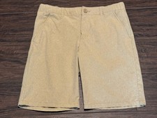 Cat  Jack Flat Front Quick Dry Shorts-Boys 16-Khaki -EUC