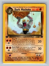Dark Machoke 1st Edition Uncommon Team Rocket 40/82 MP on eBay