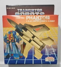 Vintage Four Star Phantom F-15 Jet Fighter - Transformers Transistor Robots 1985