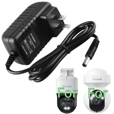 AC Adapter Charger For Reolink TrackMix PoE / E1 Outdoor Camera Power Supply