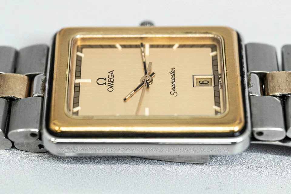 Sin Tarifa RARO *CASI COMO NUEVO* Tanque de Cuarzo OMEGA Seamaster Cal.1430 27mm Hombres De Colección Foto 4 de 4