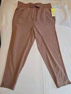 New Women's Active Light High-Rise Woven Pants - All In Motion  purple Medium 