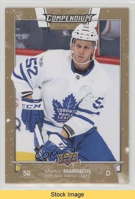 2017-18 Upper Deck Compendium Gold Martin Marincin #539 READ a3q