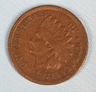 WPCoins ~ 1871 Indian Cent VF+