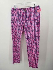 Pre-Owned Lilly Pulitzer Pink Size 12 Printed Pants