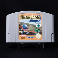 ebay® Auktion 206222076486 | Chameleon Twist - Nintendo 64 N64 Spiel - PAL/EUR - Nur Modul - Zustand Gut Thumbnail of ebay® auction 206222076486 | Chameleon Twist - Nintendo 64 N64 Spiel - PAL/EUR - Nur Modul - Zustand Gut