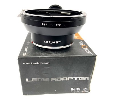 K&F Concept PT67-EOS Lens Adapter Pentax 67 To Canon EF