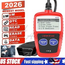Ms309 Automotive Code Reader Obd2 Scanner Diagnostic Tool Car Check Engine Fault