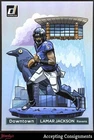 2024 Donruss Downtown! Regular Size #1 Lamar Jackson SP RAVENS