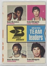 1974-75 Topps Bob McAdoo Ernie DiGregorio #83 HOF qp4
